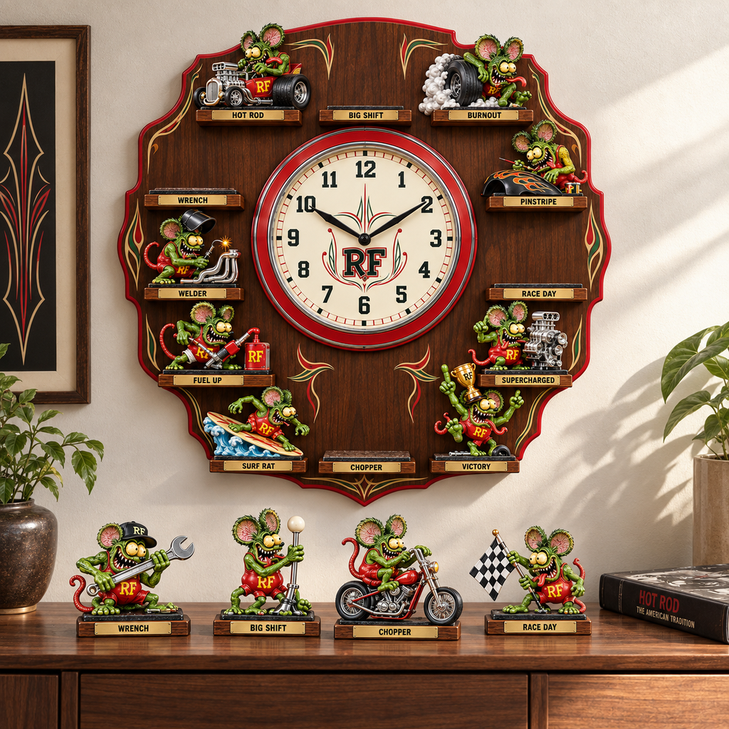 RFK Premium Mascot Sculpture Clock Collection PTKL