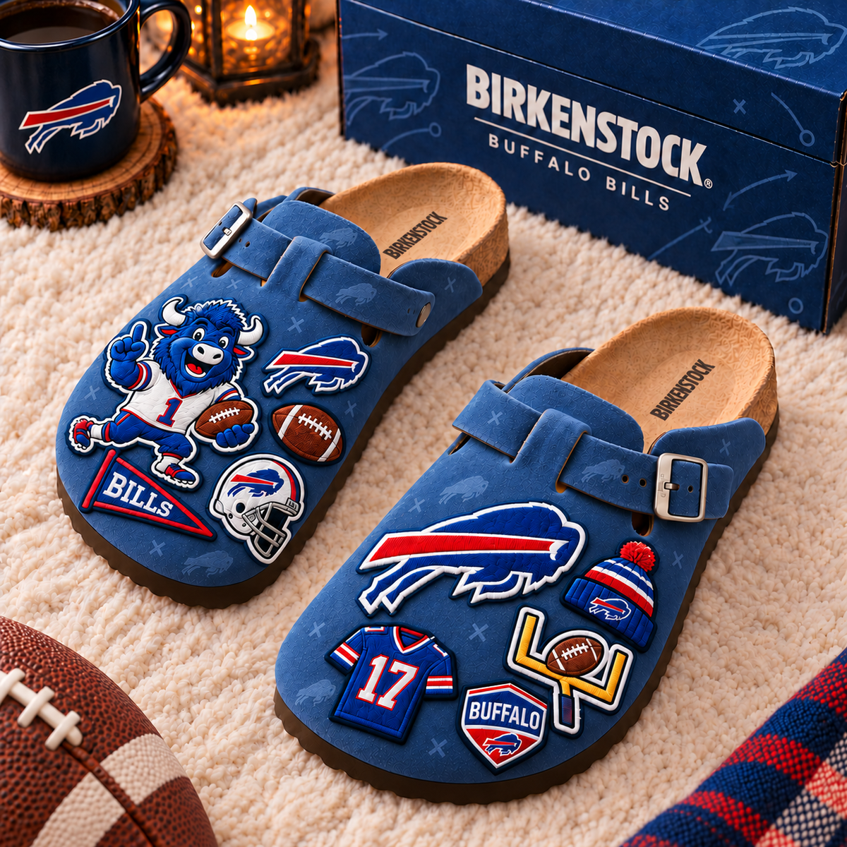 PREMIUM BFBL MINK SUEDE CLOGS NPL
